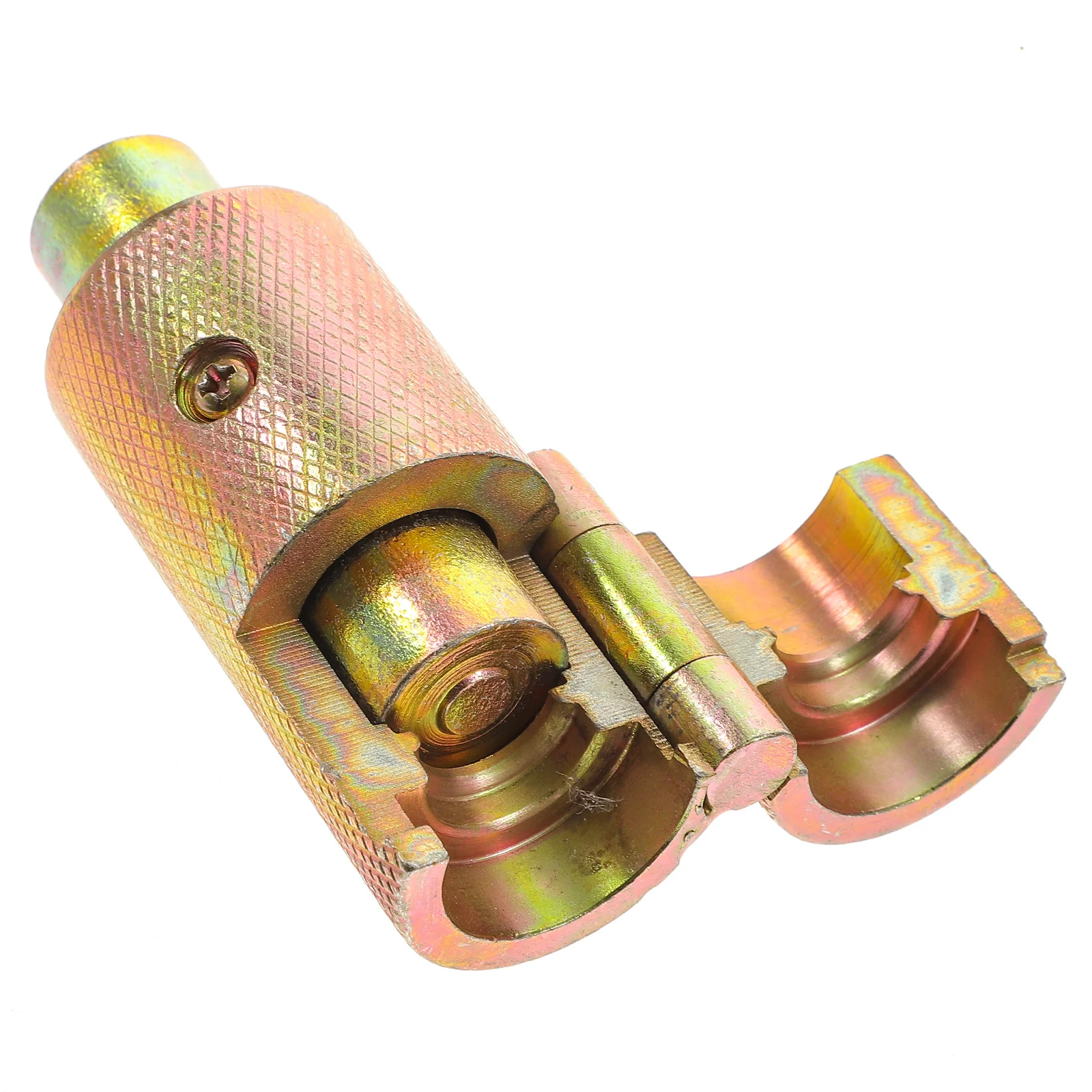 Corrugated Bellow Interface Maker 3/8 Inch Carbon Steel Flat Mouth Tool For Flexible Pipe Riveting Joint Processing