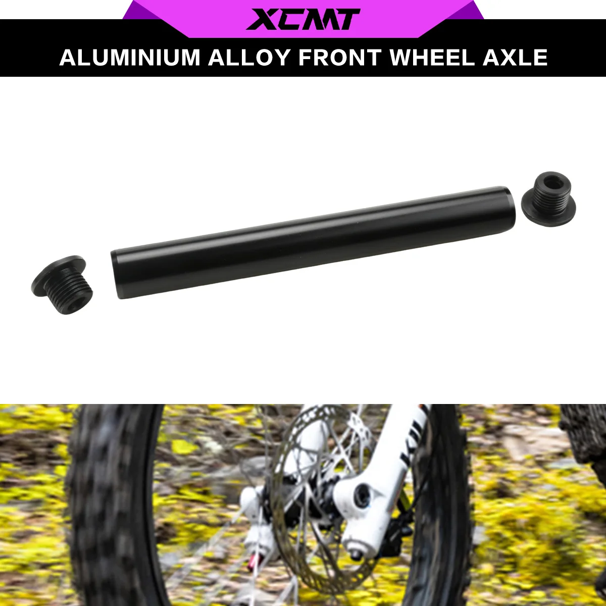 

7075-T6 Aluminum Alloy Front Axle For Sur Ron Light Bee X S For Segway X160 X260 - DNM Volcano Fork Replacement Part