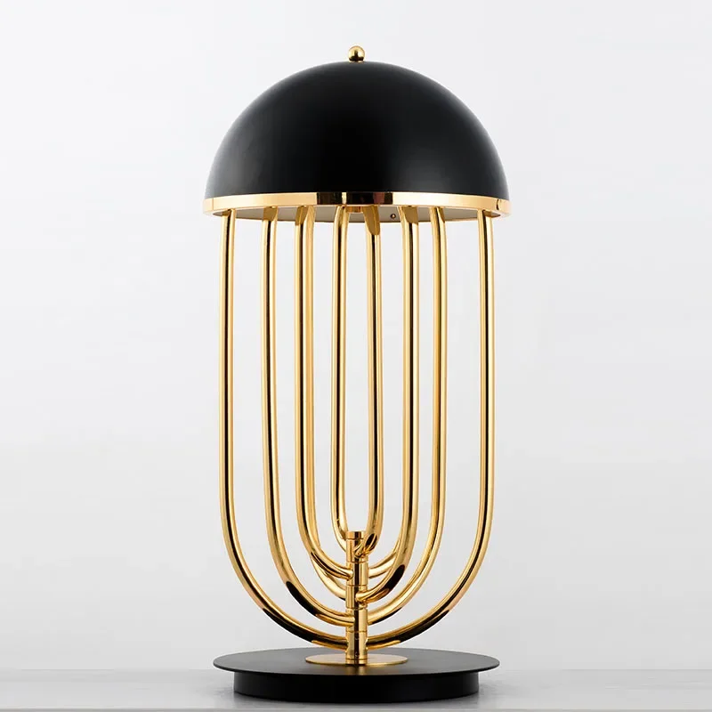 

Postmodern desk lamp designer creative mushroom rotating desk lamp