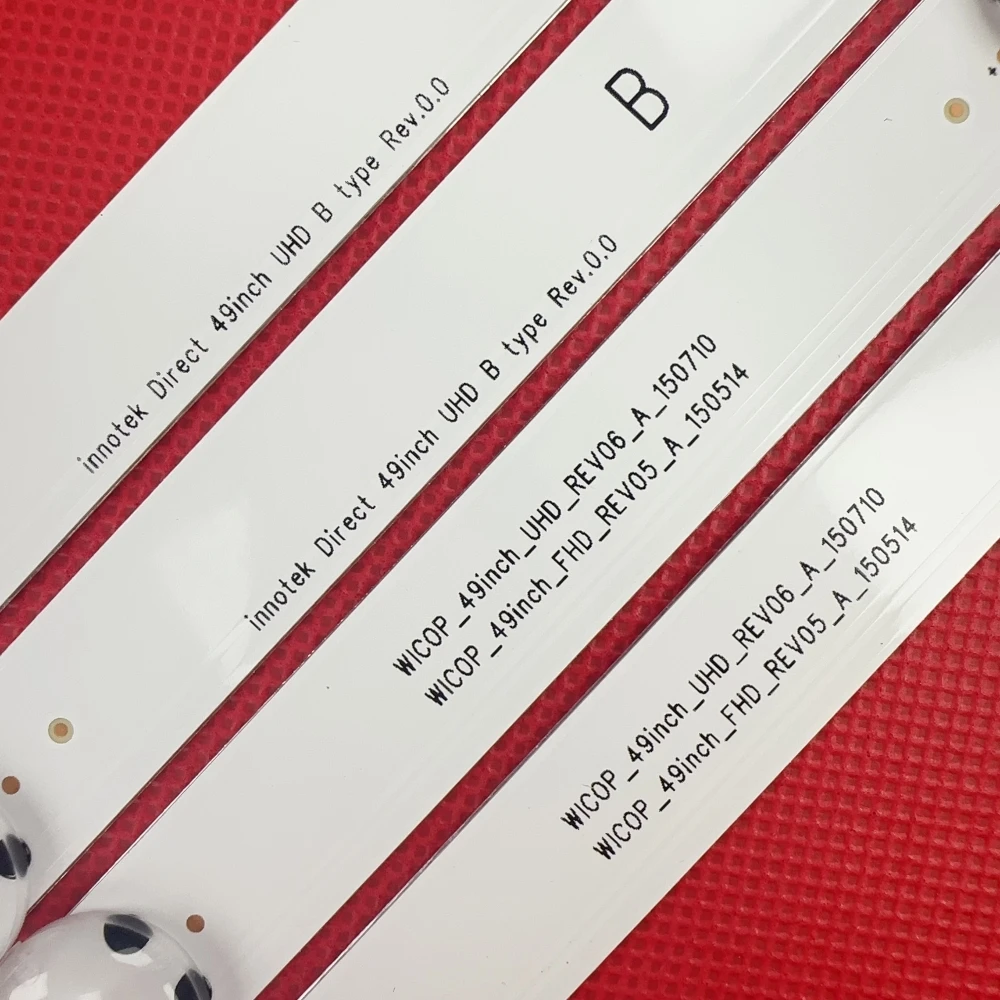 LED Backlight Strip For 49UH610A 49UH6100 49LF5100 49UH6030 49UF640V 49UF6407 49UF640 49LF510V E_WICOP_49inch_UHD