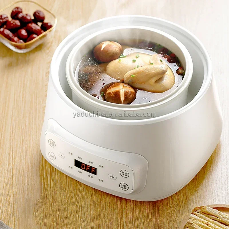 Multipurpose Stew Baby Slow Cooker Healthy Food Porridge And Desert Electric Soup Maker