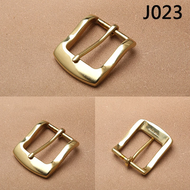 1pcs 35mm Belt Buckle Solid Brass End Bar Heel Bar Buckle Middle Center Bar Buckle Single Pin Heavy-duty for Leather Craft Strap