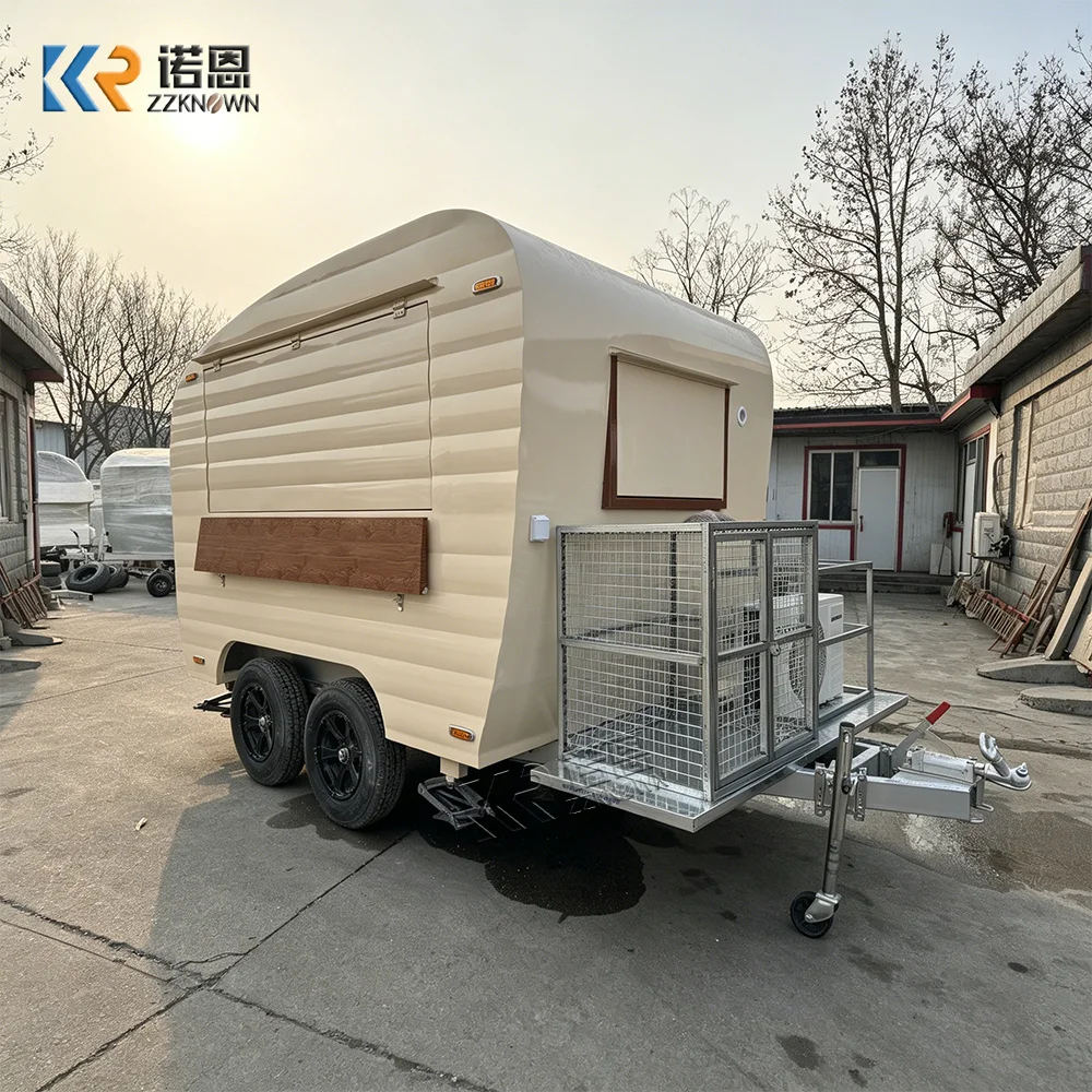 

Full Kitchen Equipment Commercial Food Truck Outdoor Mobile Food Truck Trailer Hot Dog Fast Food Trucks for Sale in China