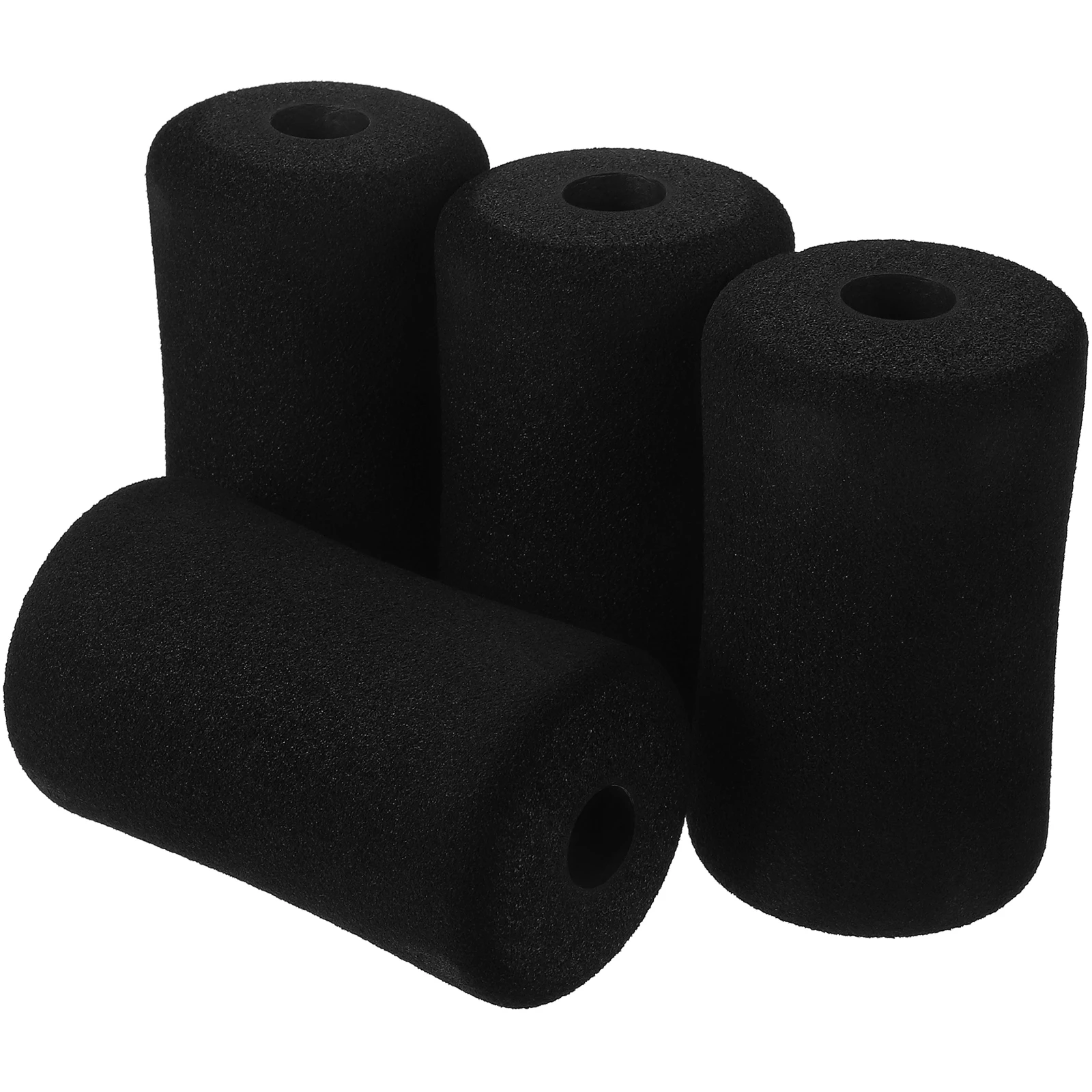 

4pcs Ab Training Sleeve Rolling Foam Roller Foot Exercise Machines Roller pad Replacement sit-up board Roller cover Gym Exercise