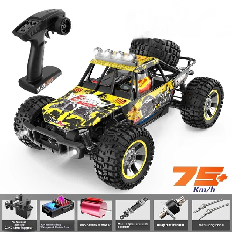 1:10 4wd Rc Buggy Short Track Off-Road Racing Car 70km/H Speed Brushless Rc Car 3s Battery Racing Chassis Children Adult Toy