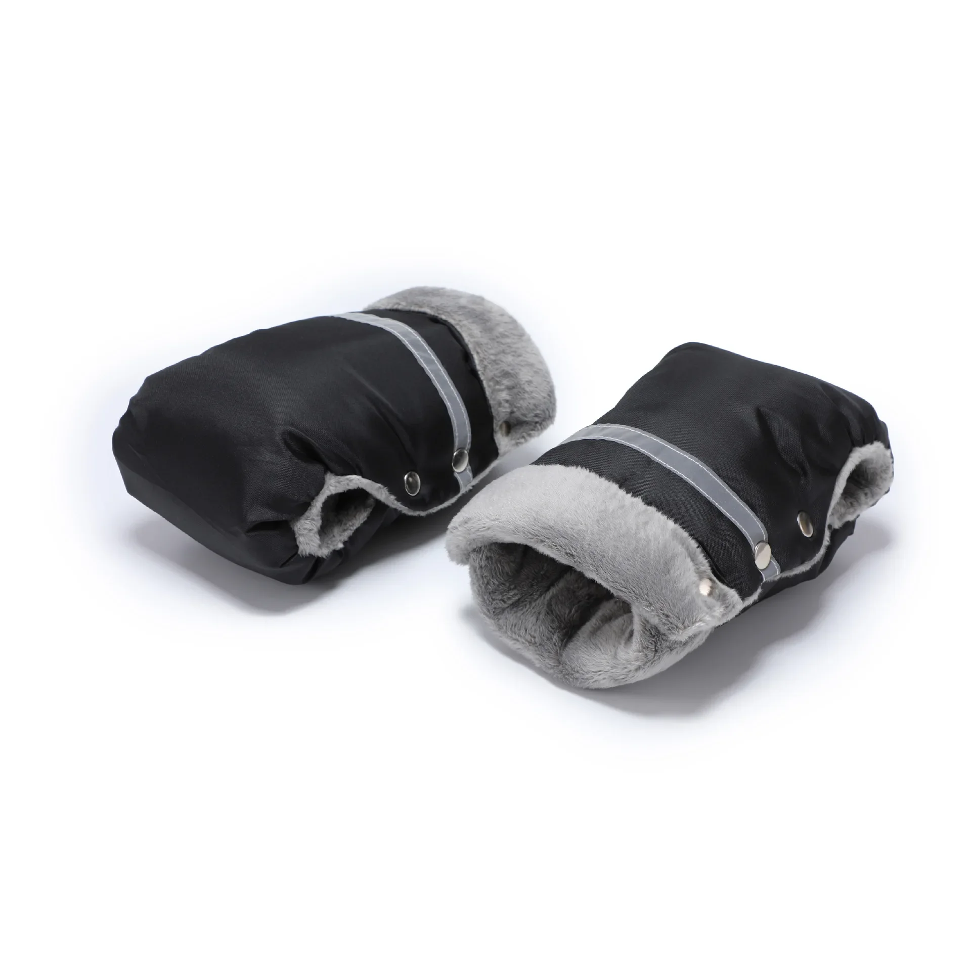Baby Stroller Hand Muff Winter Stroller Mittens Thick Warm Hand Gloves Water-resistant Hand Warmer Universal Stroller Accessorie