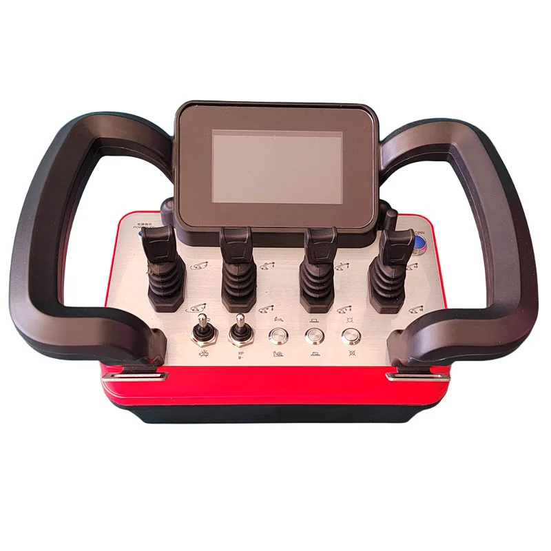 Wireless 4-Joystick Truck Crane Remote Control 24V Or 12V Waterproof Radio Control With Automatic Function 1-Year Warranty
