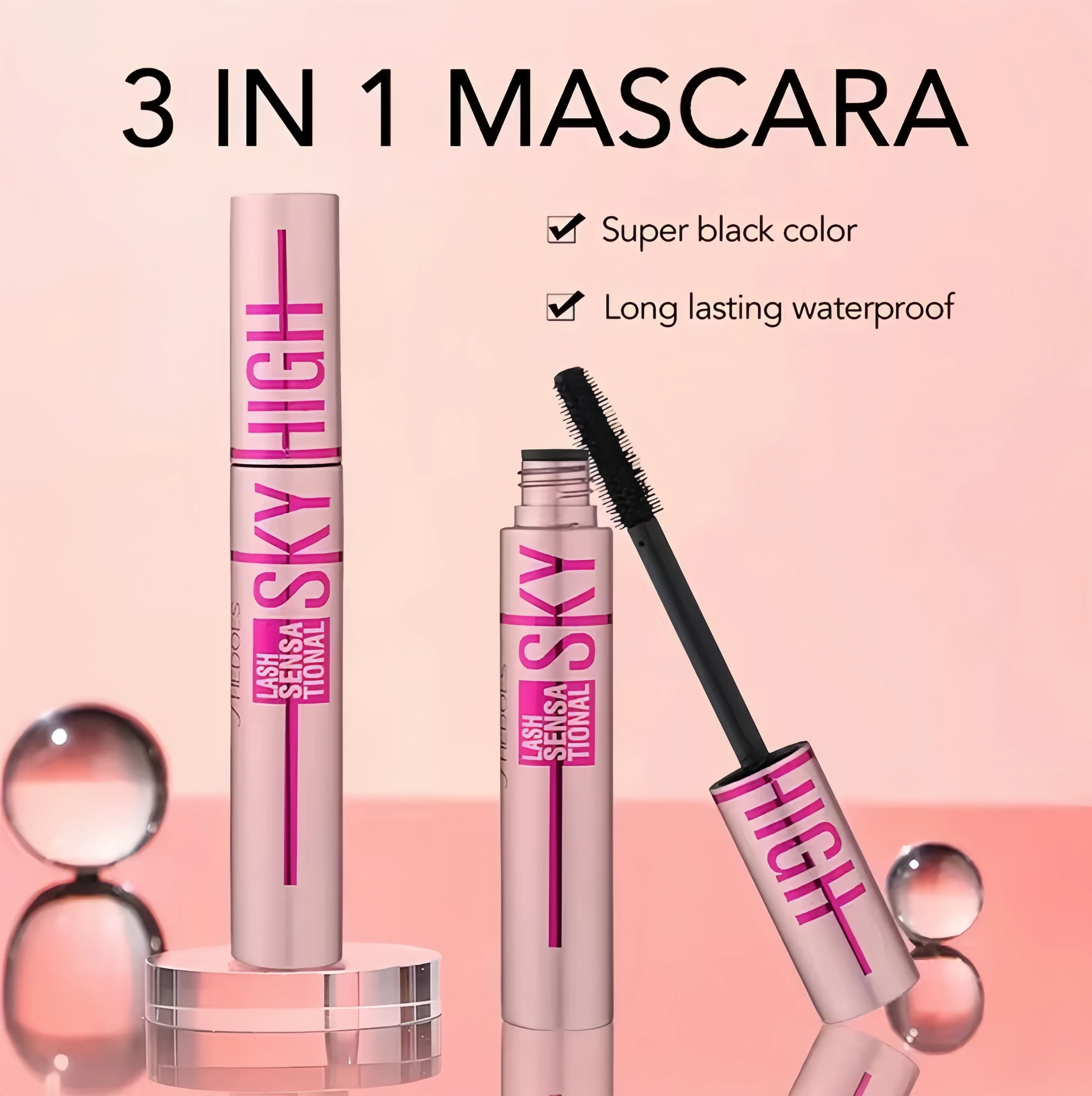 Wimpern Verlängerung Mascara Wasserdicht Langlebige Seidige Wimpern Schwarz Wimpern Verlängerung Make-Up Schönheit Auge Koreanische Kosmetik