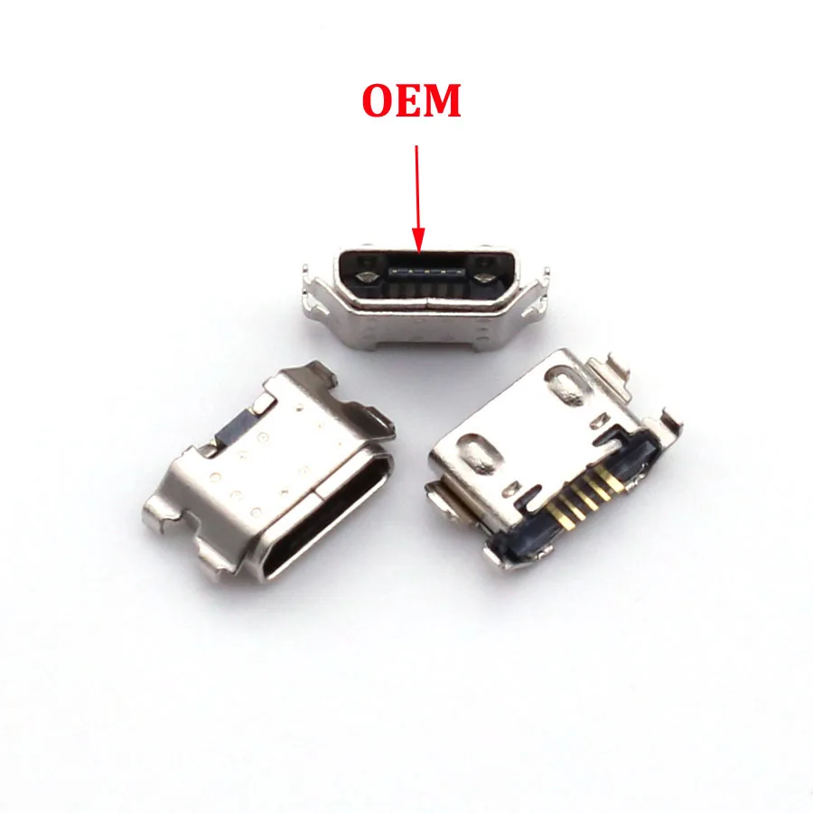 50-100Pc Micro Usb Dock Charging Connector For Samsung Galaxy A01 A015F DS A015V/M01 M015 M015F/A03 Core/A032F Charger Jack Port