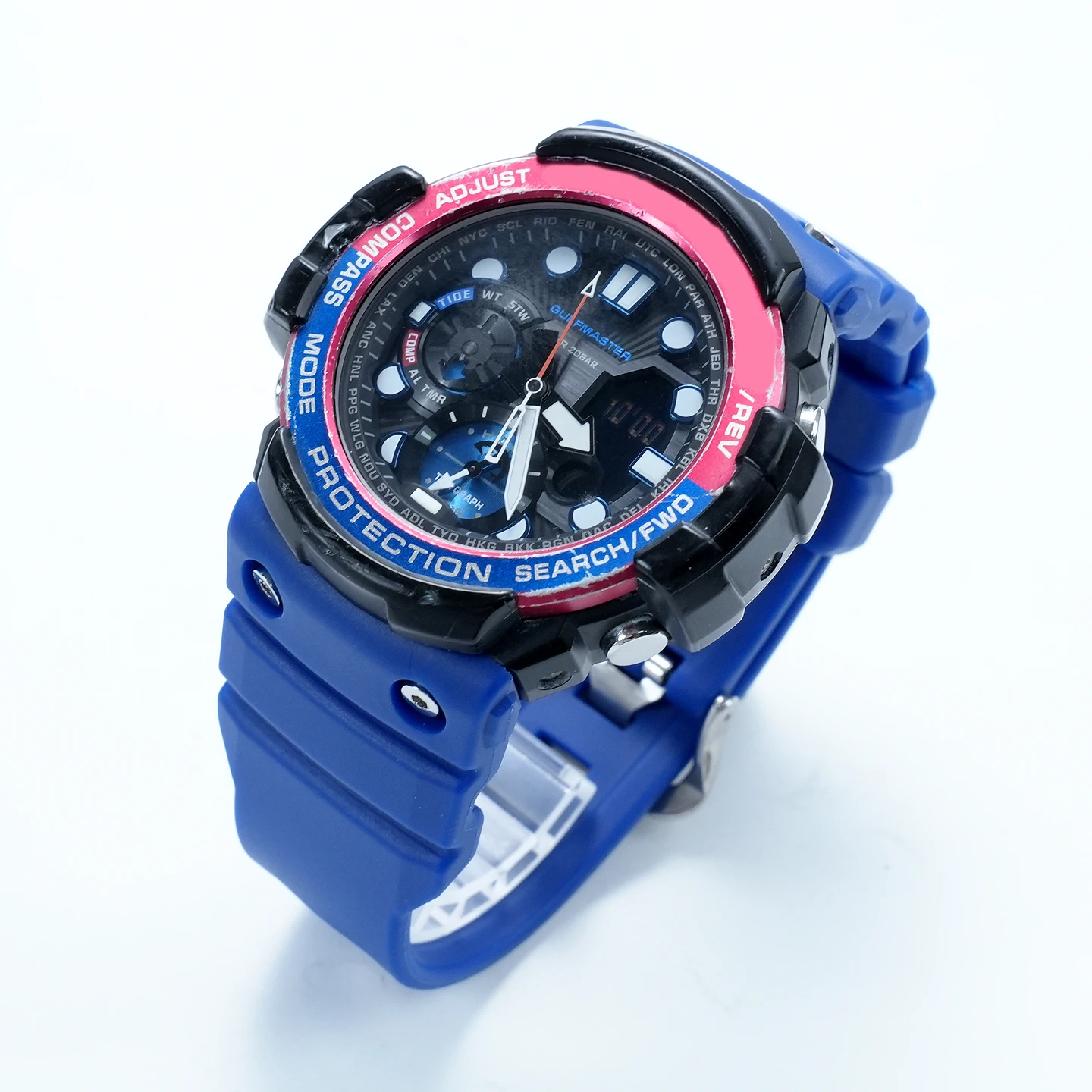 

Для часов Casio 5443 Movement GN-1000: Оригинальный силиконовый комфортный ремешок для замены из серии Marine.