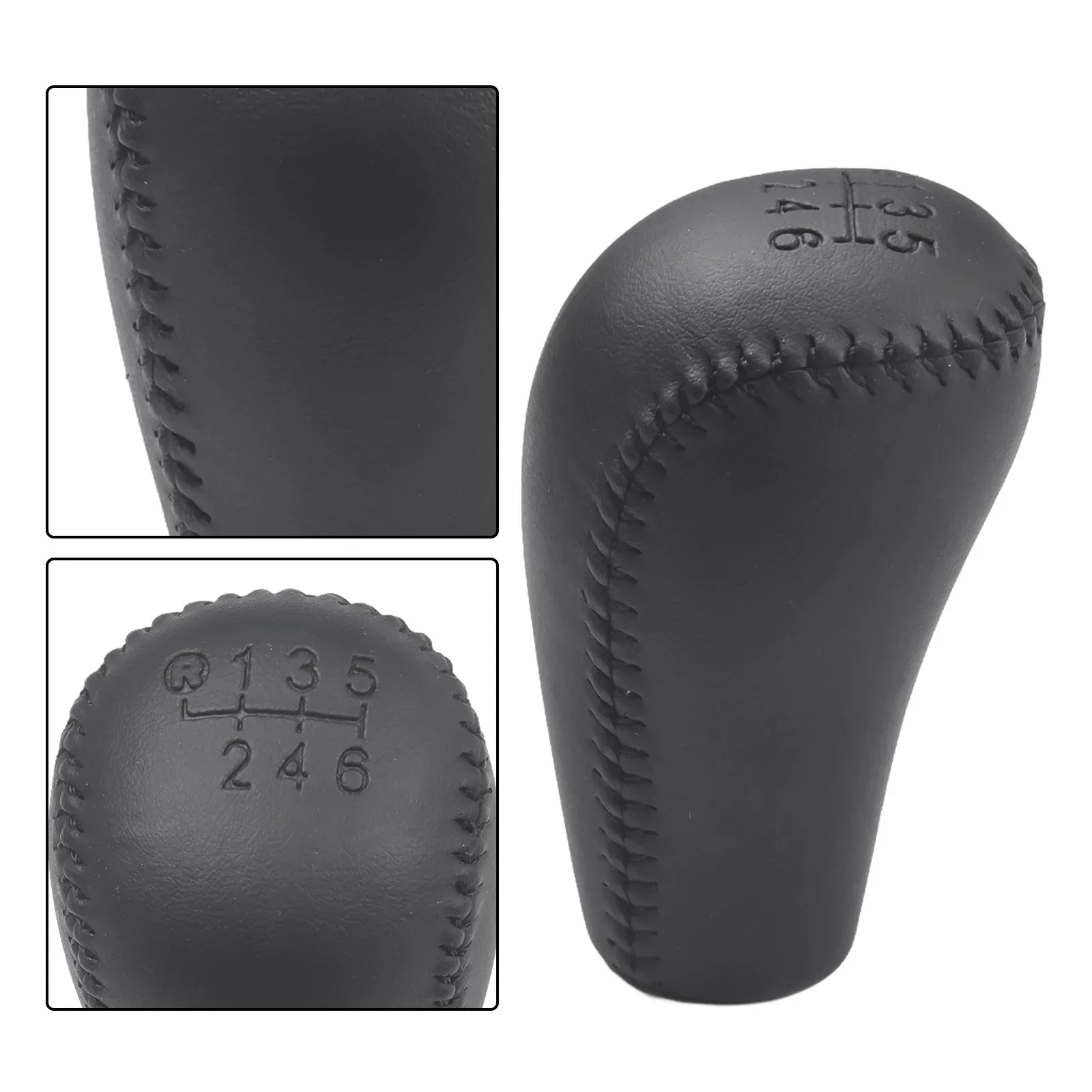 

For Prado Precise 6 Speed Compatibility 33504-12250-C0 Black Comfortable Grip Ergonomic Design Leather Material