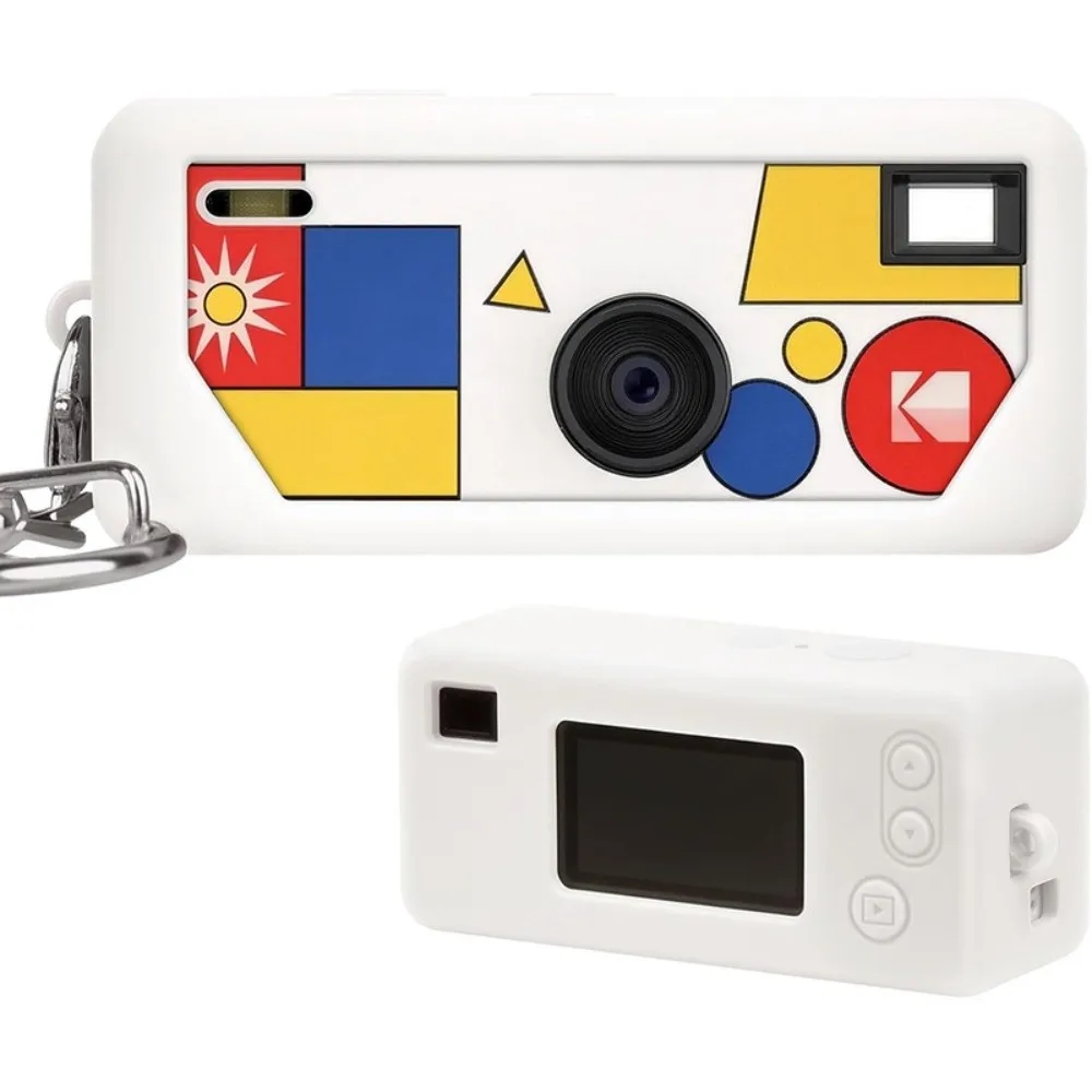 Portable Silicone Case for Kodak Camera Wear-resistant Camera Accessory Camera Keychain Storage Box Drop-proof Mini Camera Case