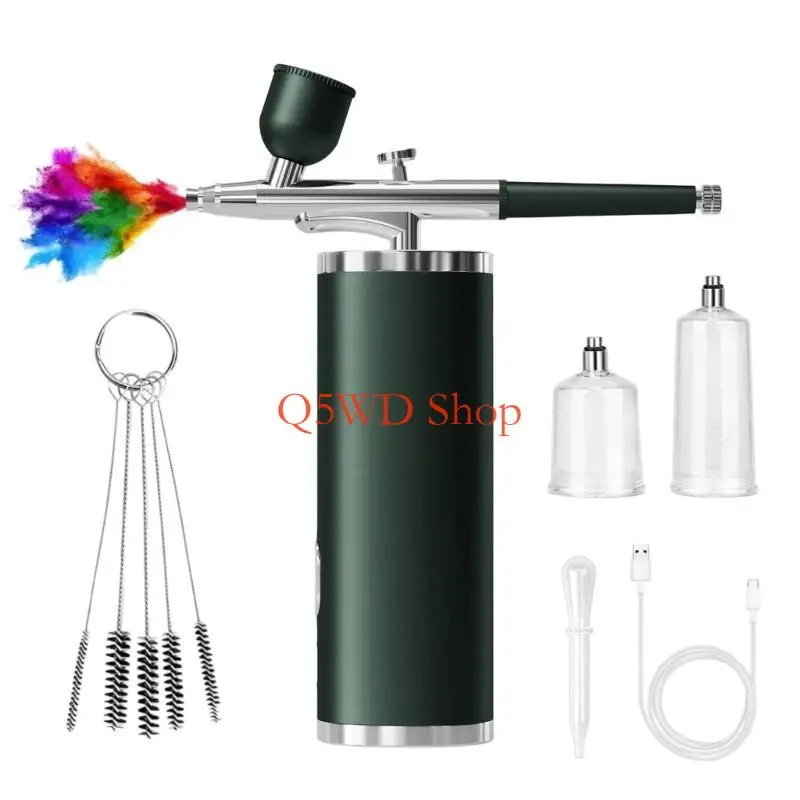 Q5WD Rechargeable Face Moisturizing Tool Mist Set with Compressor