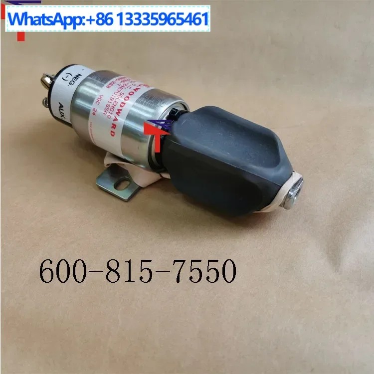 

Flame out solenoid valve 600-815-7550 for PC356-7 excavator parts