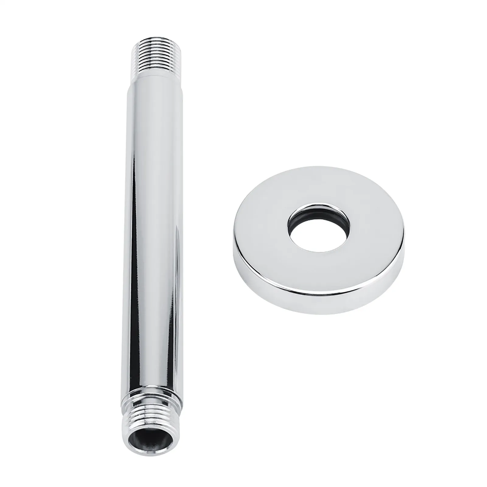 15/20/25/30 Cm Wall Mount Ronde Top Douche Arm Pijp Rvs Douchekop Uitbreiding voor Badkamer Plafond Douchekop