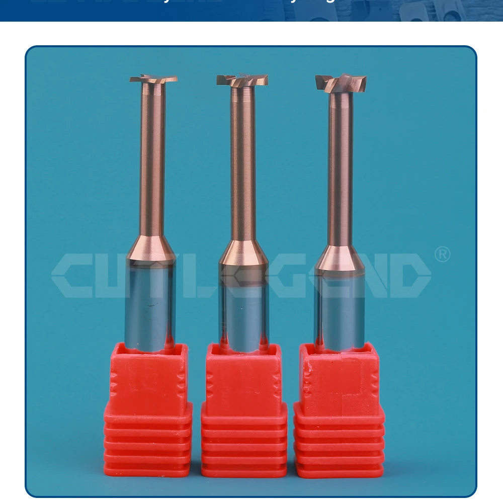 HRC60 Hartmetall T-Nutenfräser Wolfram CNC-Werkzeug für die Bearbeitung von Stahl und Edelstahl, Durchmesser 3-20mm, Dicke 0,5 1 2 3 4 5 6mm – Detail 5