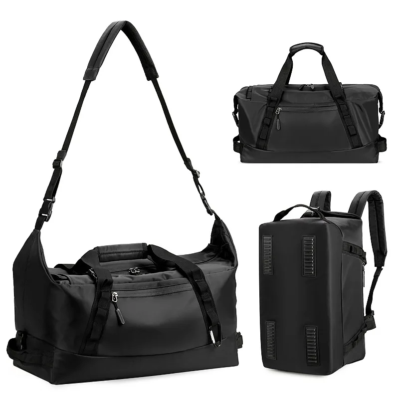 waterproof-nylon-multi-purpose-yoga-bag-crossbody-travel-swimming-backpack-fashionable-polyester-pure-color-men's-bag