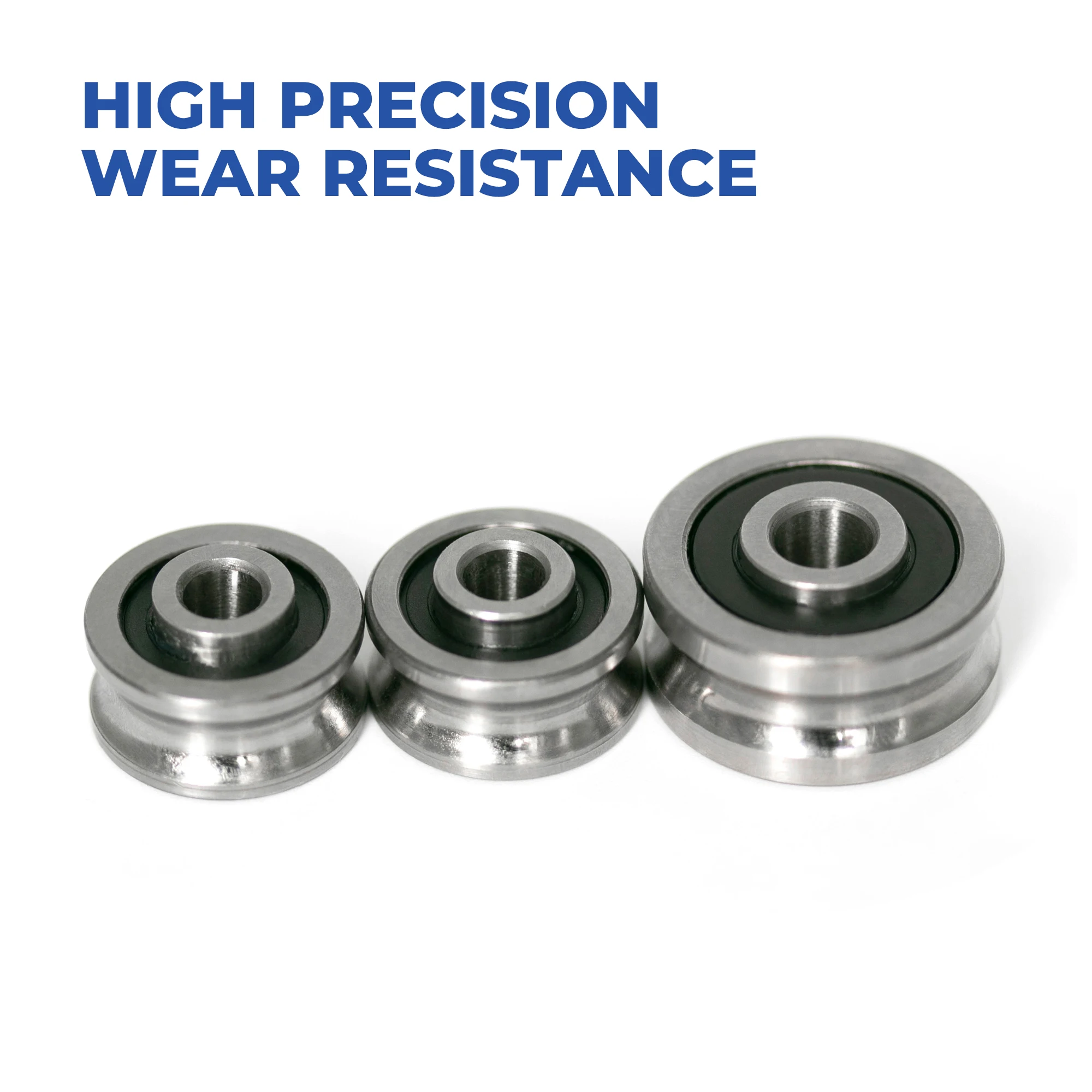 2pcs U Groove Bearing Traces Guide Rail Track Roller Bearing SG15 SG20 SG25