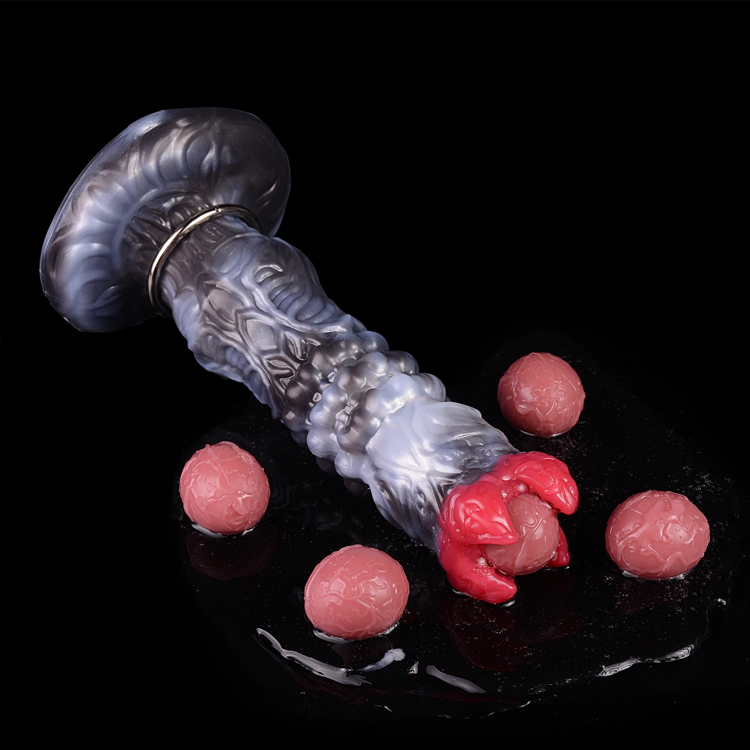 ELKKOST inflable hueco ovipositor Anal Plug fantasía monstruo consolador Diy gelatina poner huevos para mujeres estimulación Vaginal