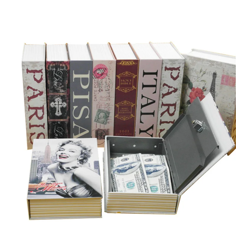 Storage Safe Box Dictionary Book Bank Money Cash Jewellery Secret Security Locker In Stock