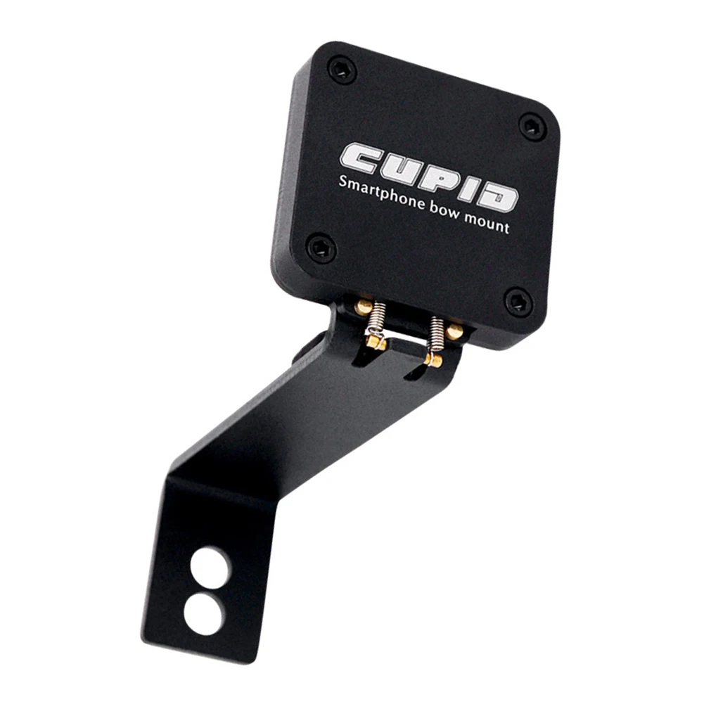 Smartphone Bow Mount Phone Holder Bracket for Compound Recurve Bow  Protects Phone from Scratches  Lightweight Black