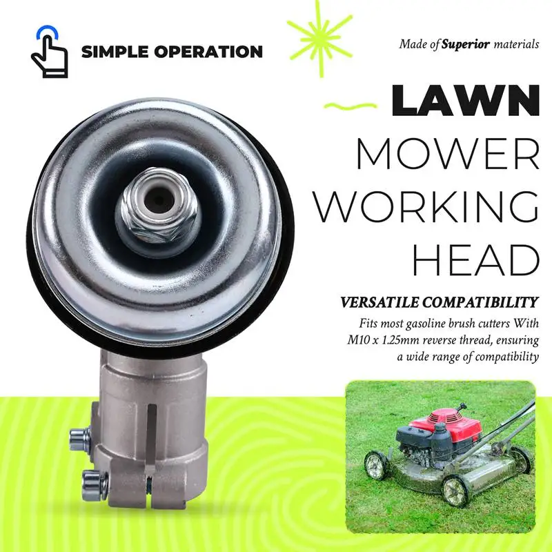 Садовые инструменты, аксессуары, детали, кусторез 28 мм, 9 зубьев для газонокосилки, рабочая головка-A26I