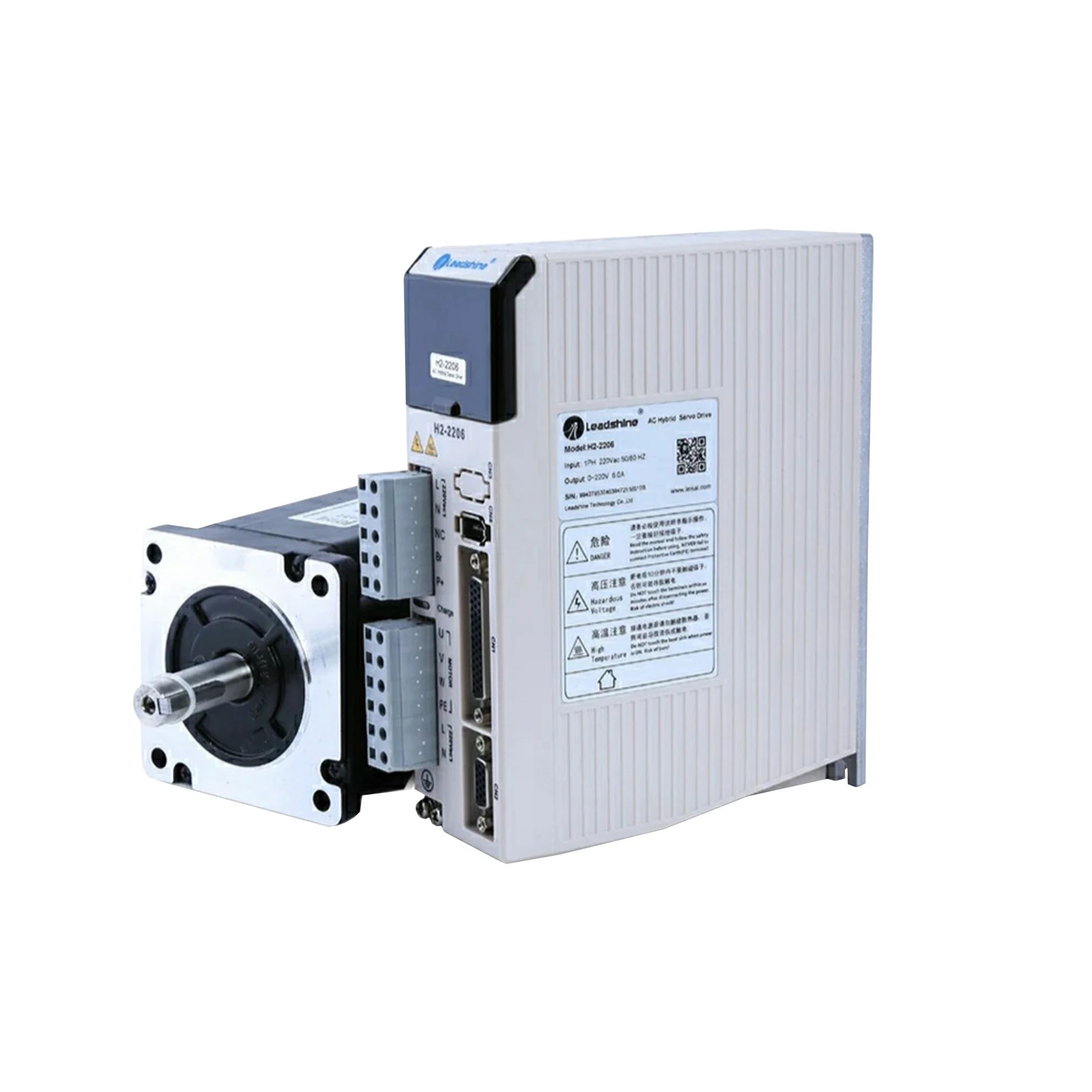 Stepper Motor - LEADSHINE ไดรเวอร์เซอร์โวคุณภาพสูง H2-2206 แบบสามเฟส 220V พร้อมมอเตอร์สเต็ปเปอร์