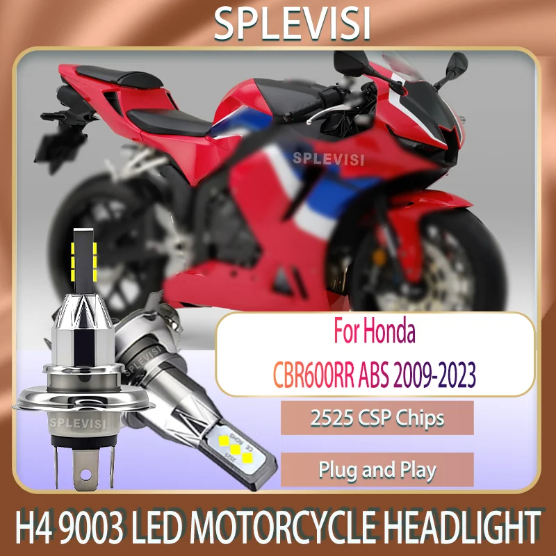 

MotorBike LED Bulb - The Essential Motorcycle Upgrade For Honda CBR600RR ABS 2009 2010 2011 2012 2013 2014 2015 2016 2017-2023