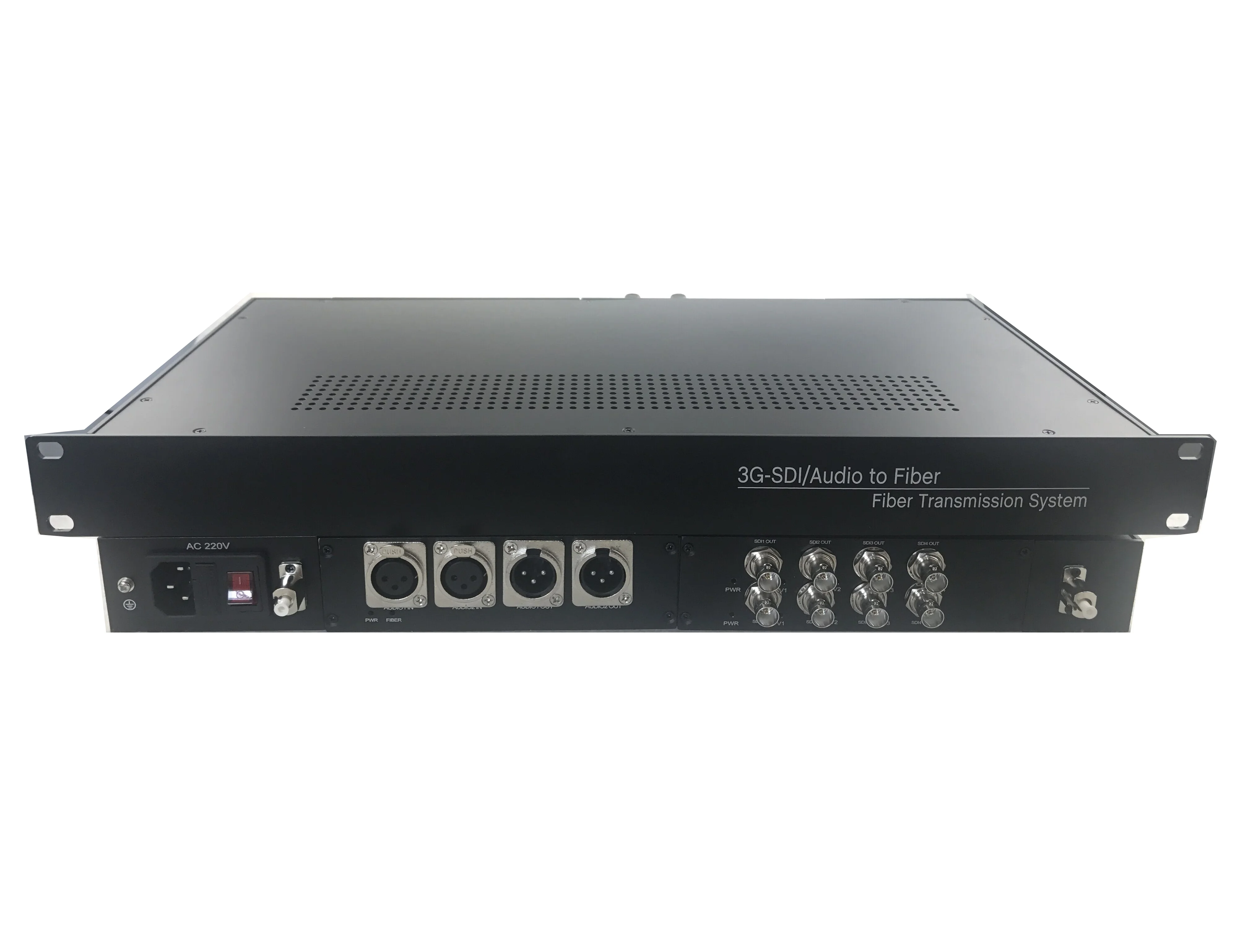 

Studio Broadcast DVB ASI SDI/XLR Audio To Fiber Extender