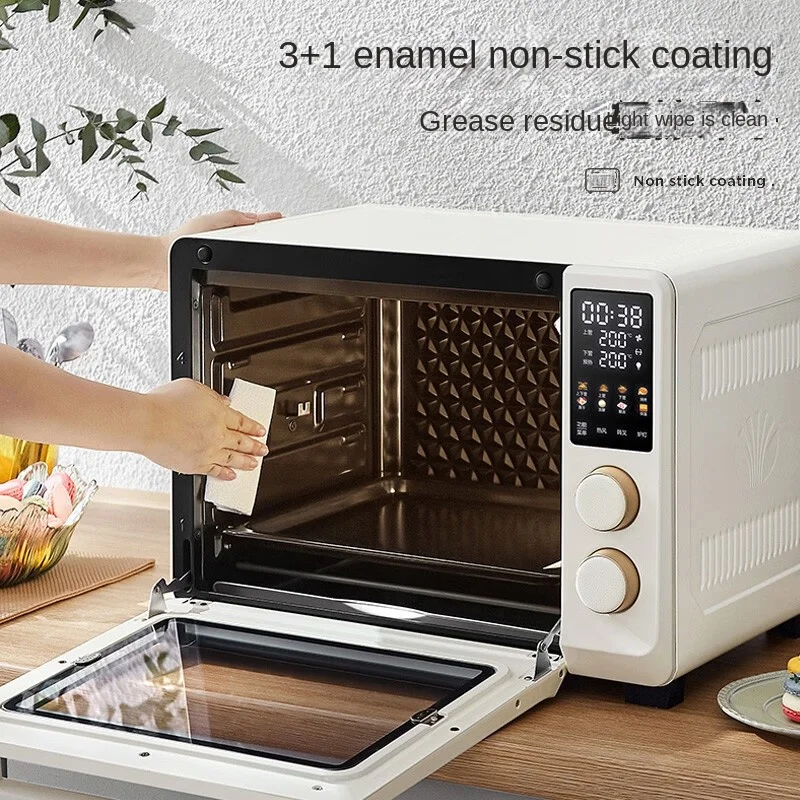 DAEWOO Household Electric Oven 42L 3D Hot Air Circulation Upper and Lower Pipe Independent Temperature Control Baking Oven