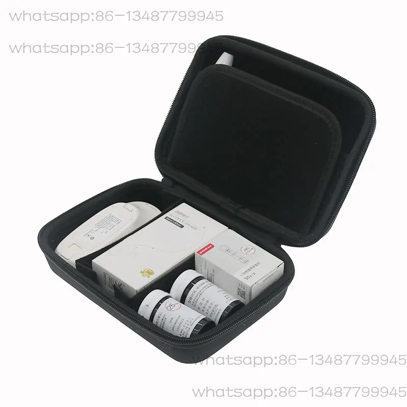 Blood glucose meter storage bag Compression bag Portable finishing box