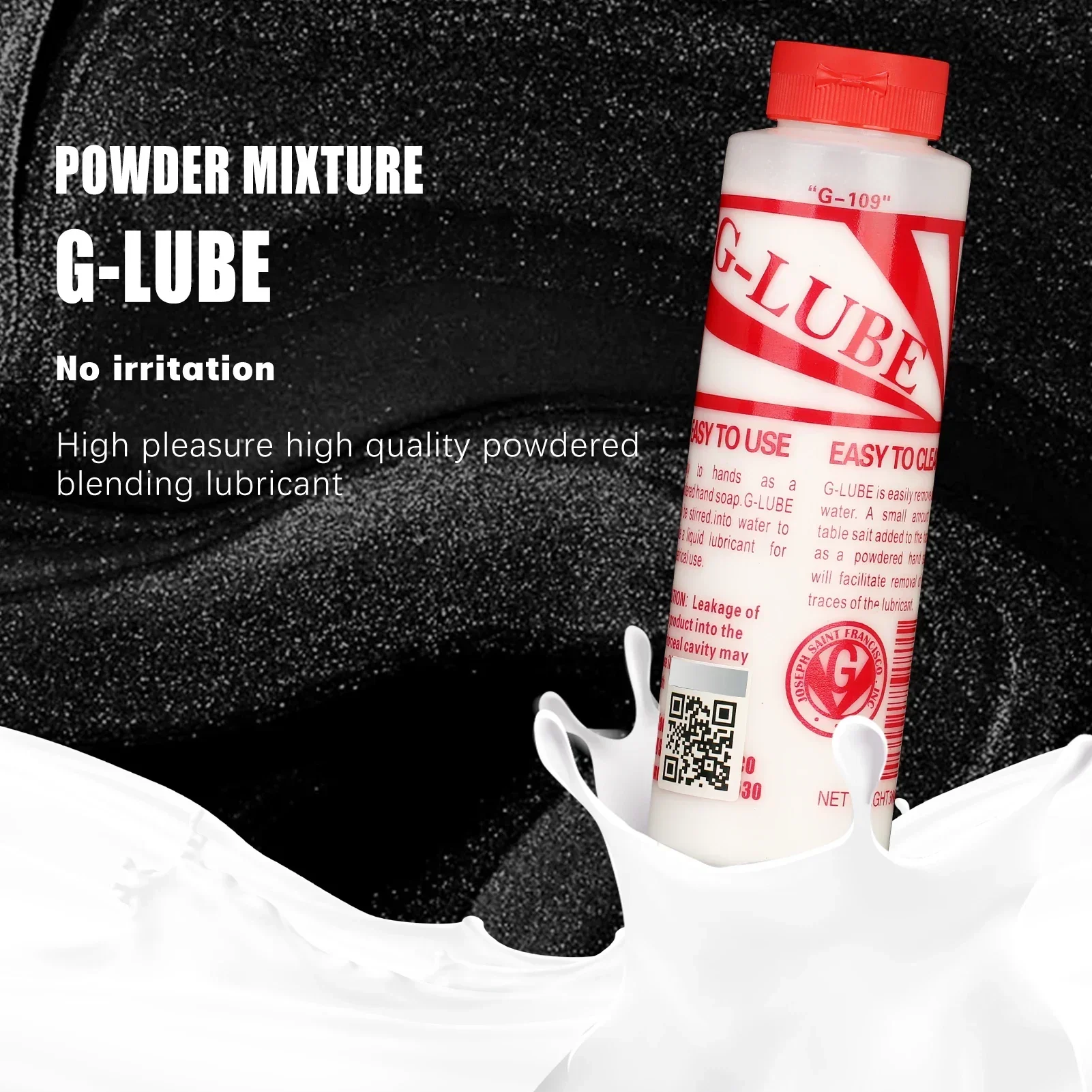 G-lube Lubric Powder Mixes with Water One Bottle Makes 17+ Gallons of Lubricant for  for Pets, 10-Ounce view 2
