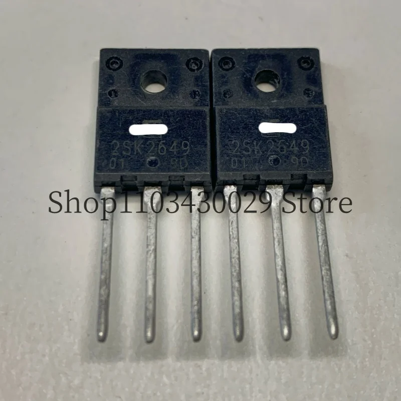 

10Pcs New and Original 2SK2649-01R 2SK2649 TO-3PF 9A 800V MOSFET Field Effect Tube