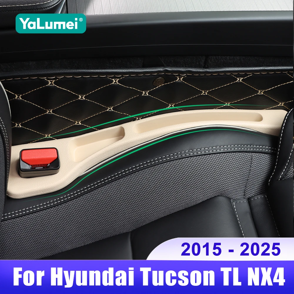 

For Hyundai Tucson TL NX4 2015 2016 2017 2018 2019 2020 2021 2022 2023 2024 2025 Hybrid N Line Car Seat Gap Filler Accessories