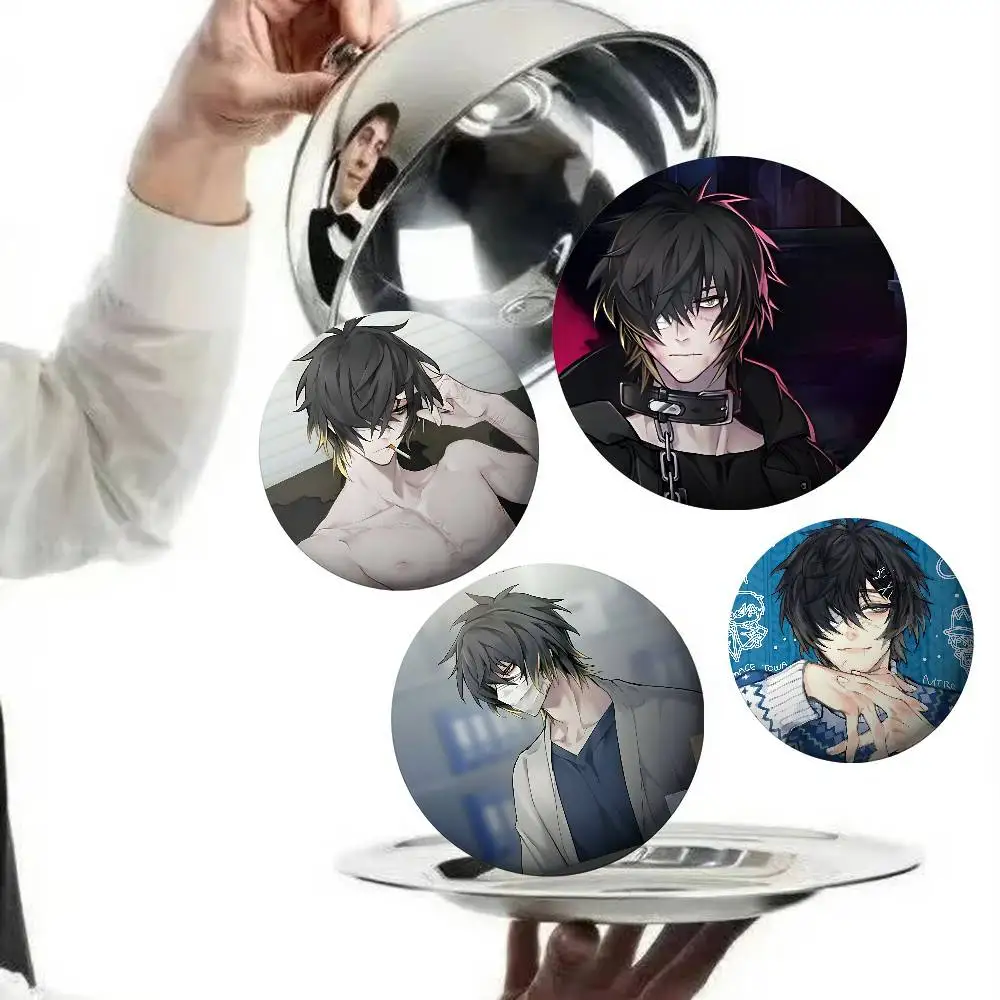 S-Slow Damage Towa For Clothes Anime Enamel Pin Cute Things Cartoon Cosplay Badges On Backpack Brooch