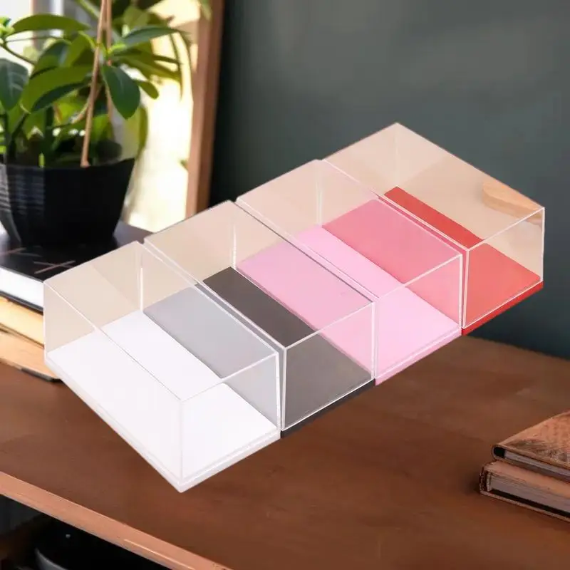 1Pcs Perspex Storage Box Practical 1/43 Scale Diecast Model Car Display Case DIY Dust-Resistant Rack Toy
