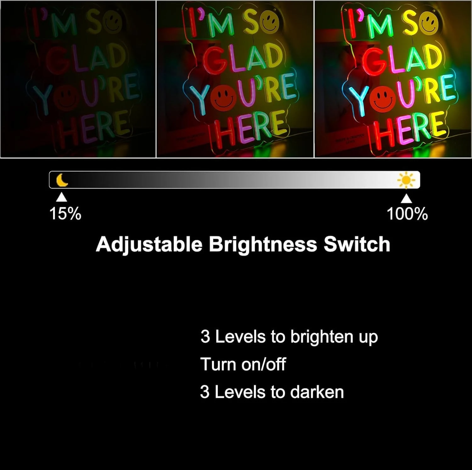 I’m So Glad You’re Here Neon S - đánh giá và giá Outdoor Power Reno