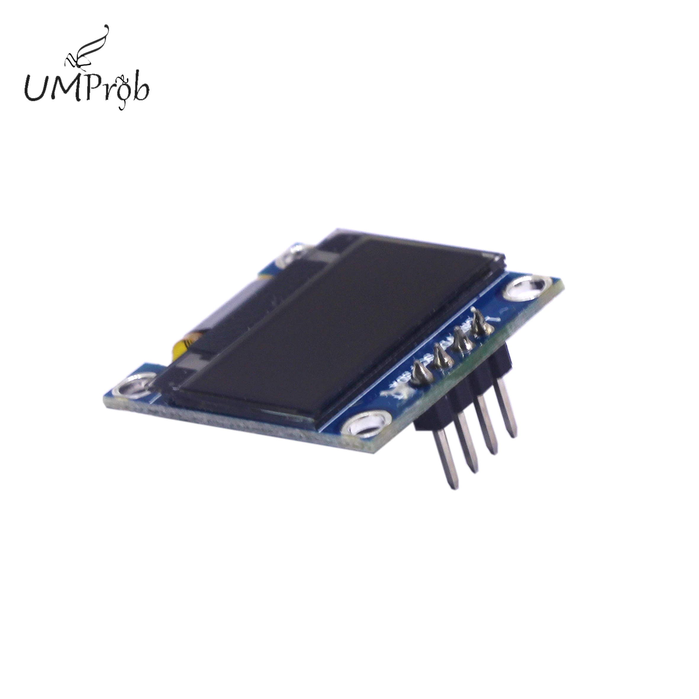 0.96 Inch IIC Serial Yellow OLED Display Module 128x64 I2C SSD1315 Compatible LCD Screen Board with GND VCC SCL SDA for Arduino