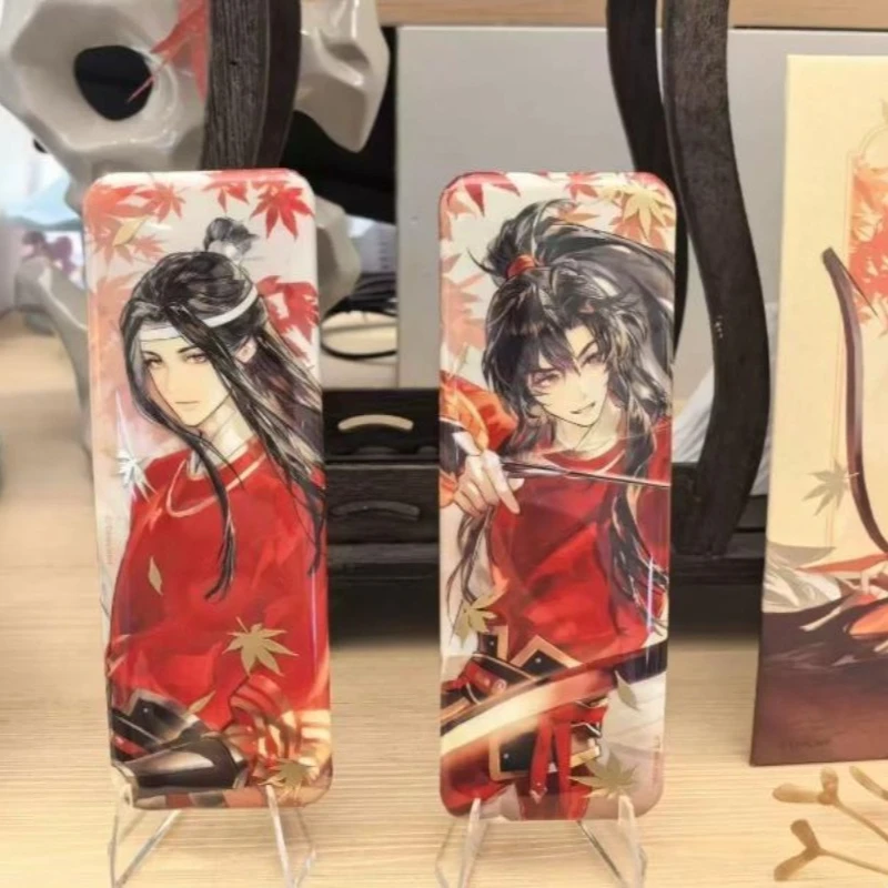 Anime Grandmaster of Demonic Cultivation Peripheral Wei Wuxian Lan Wangji Badge Lapel Backpack Badge Accessories Jewelry Gift