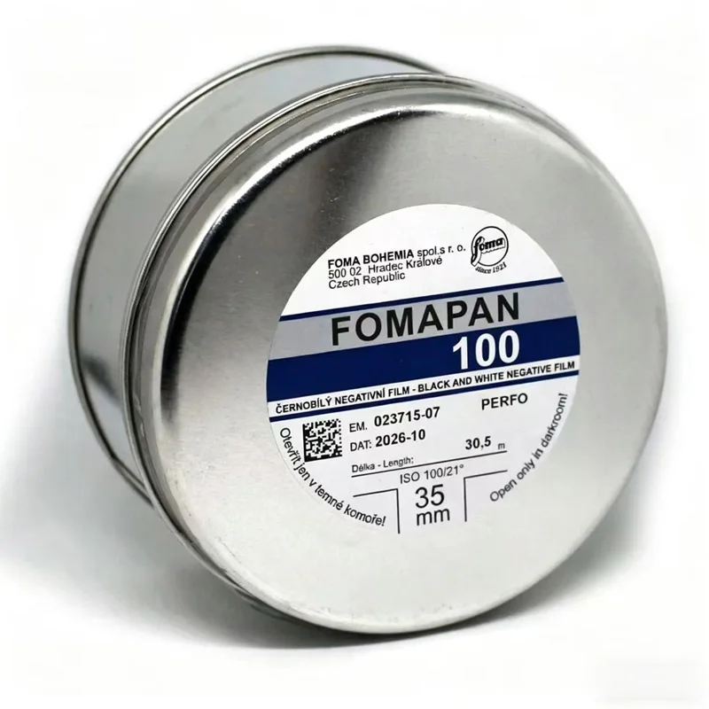 30.5m Original And Genuine Black And White Film Shanghai GP3 ISO100 FOMAPAN 100 135 B&W Length  (Valid until March 2026)