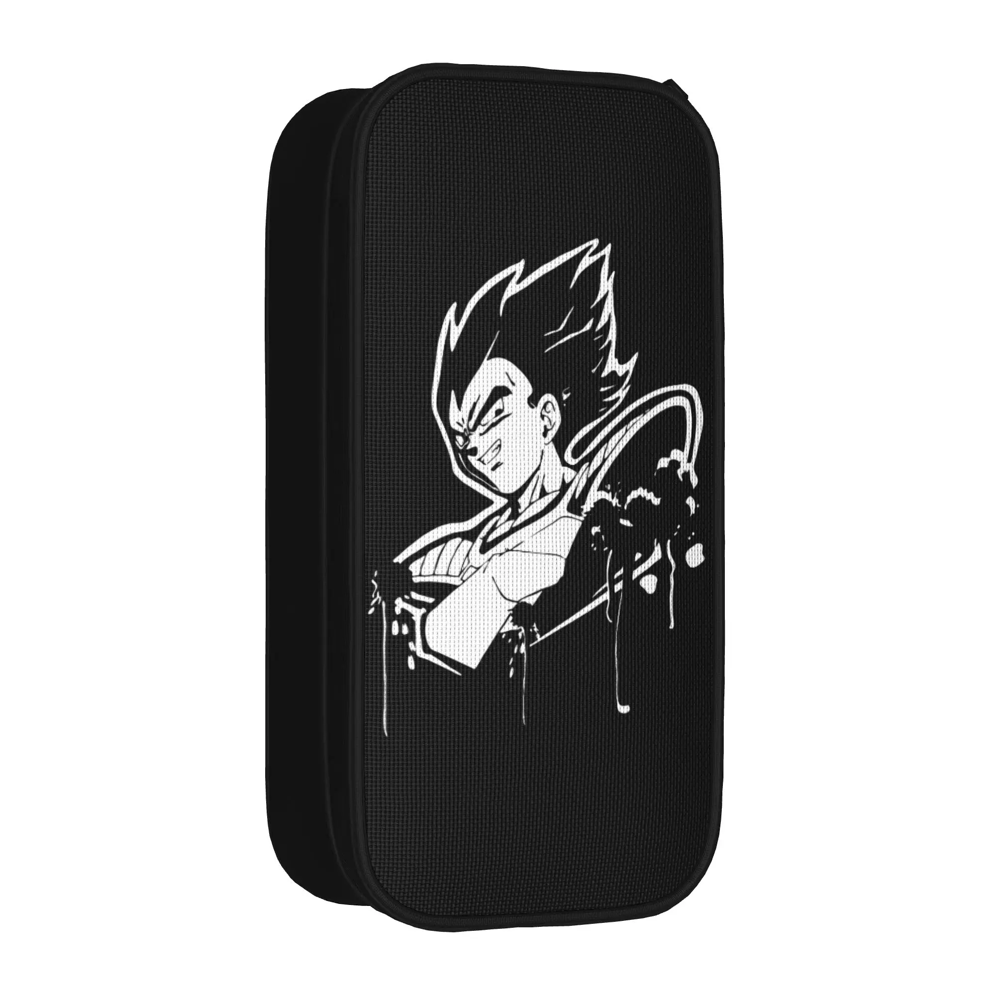 

Lovely Vegeta Saiyan Pencil Case DBZ Pencilcases Pen Kids Large Storage Bag Students School Gifts Stationery