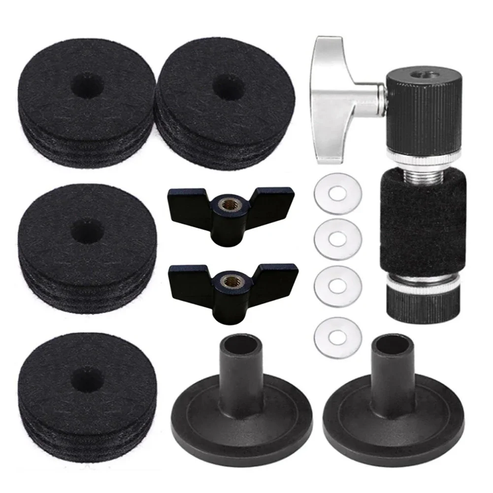 Non Slip Drum Felt Cymbal Stand Felts Felt Washers And Sleeves High-quality Felt Material Improving Cymbal Sound