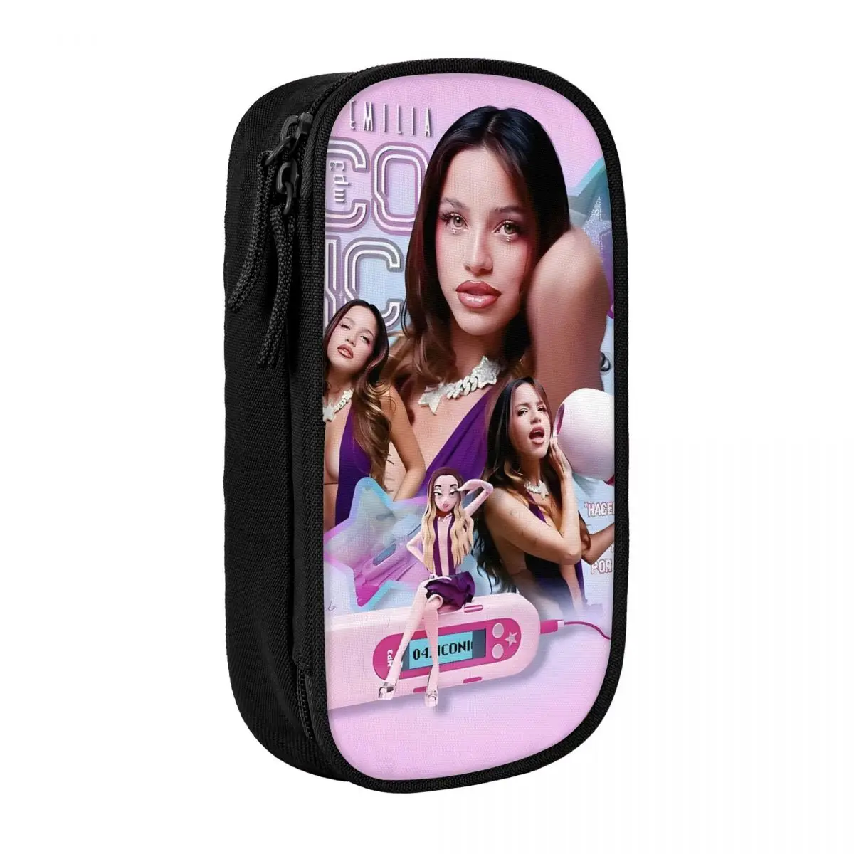 

Retro Pencil Case Emilia Mernes Mp3 Pencil Pouch Fundamental Paper Education Back To School Pencil Cases Boy Girl Canvas
