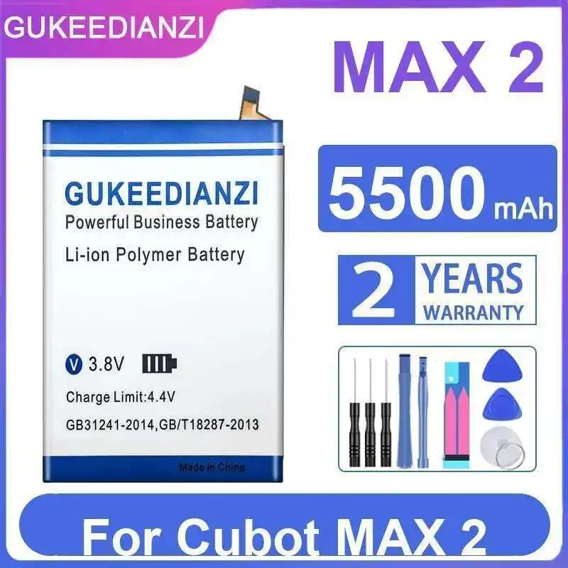 

Mobile Phone Battery 5500Mah Long-Lasting Performance For Cubot Max 2