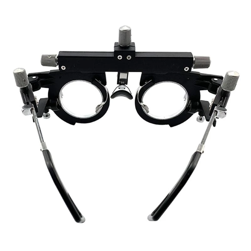 Adjustable Optical Trial Lens Frame Eye Test Glasses Optometry Optician Changeable Cylinder for Glasses Shop PD 48～80 MM