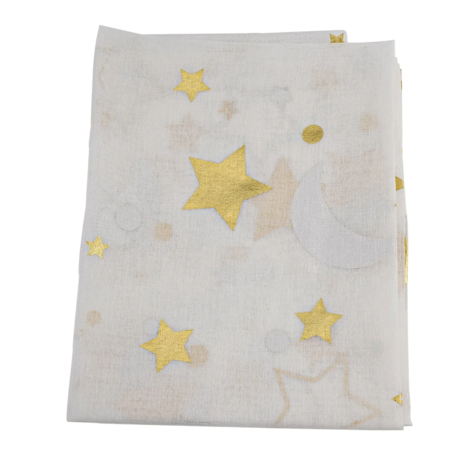 bedroom curtains Kitchen curtains Translucent Sheer-Curtains Moon Star Printed Window Curtain For Home living Bedroom Decor