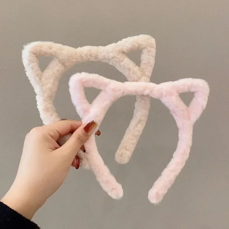 Funny Cartoon Cat Ear Headband for Girls Cartoon Hair Bands Hoop Women Lolita Cosplay Costume Party Headwear Hair Accessories