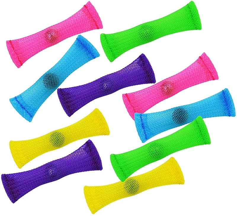 Marble Mesh Fidget Brinquedos para ADHD Autismo, Sensorial Stress Reliever, Autismo e Ansiedade Alívio, Adultos e Crianças, Autismo Brinquedos, 6pcs