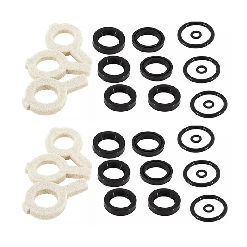 2Sets 30623 Seal Kit, Pump Washer Seals Kit Fits For Cat Pump 30 31 34 310 340 350 Model Frame Plunger Pump