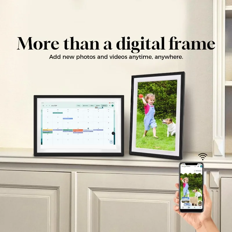 home.10.1” Smart Display with Anti-Glare Touchscreen | Digital Calendar,Voice Assistant&Home hub | Wall-Mou